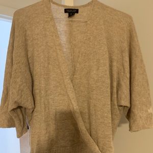 Rachel Zoe wrap sweater